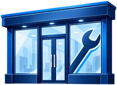 Shopfront Repairs emblem